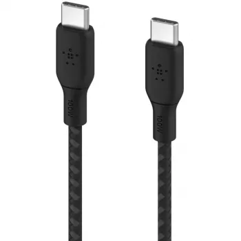 USB laidas Belkin CAB014bt3MBK 3 m USB-C juodas USB 2.0