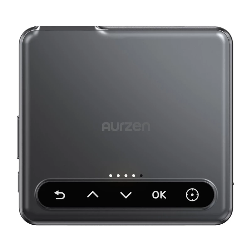 Projektorius AURZEN Zip (Pilka) – nešiojamas projektorius namams ir verslui