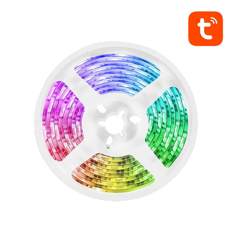 LED juosta Gosund SL1 WiFi RGB 2,8 m – išmanus apšvietimas su Tuya