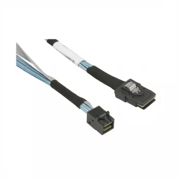 Supermicro laidas 2x MiniSAS HD x4 (LE) į Slimline x4 (STR) 60 cm CBL-SAST-1260-100