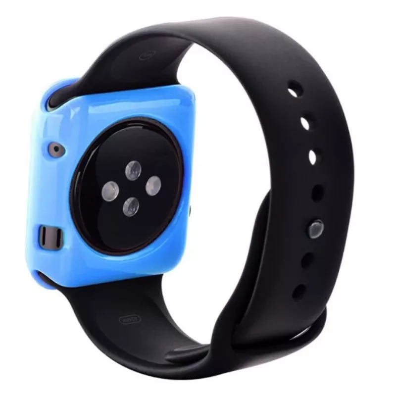 Apsauginis dėklas Devia Apple Watch 38mm, mėlynas