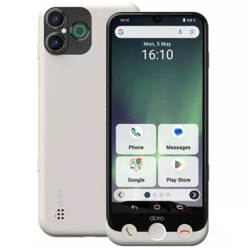 Išmanusis telefonas Doro Aurora A30 6,1 colio 128GB Juoda