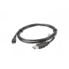Lanberg CA-USBM-10CC-0010-BK USB 2.0 laidas 1 m Micro-USB B USB A juodas