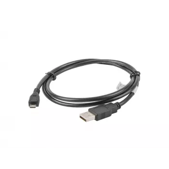 Lanberg CA-USBM-10CC-0010-BK USB 2.0 laidas 1 m Micro-USB B USB A juodas