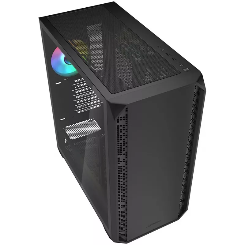 Korpusas Sharkoon AK2 RGB Midi Tower Juodas