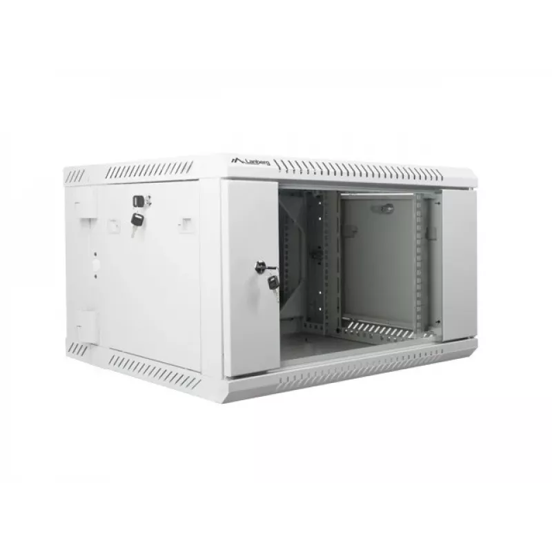Lanberg WF02-6606-10S spintelė 6U montavimui ant sienos Pilka