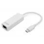 Digitus DN-3024 USB 3.0 adapteris 20 cm 1x USB-C į 1x RJ45 ekranuotas