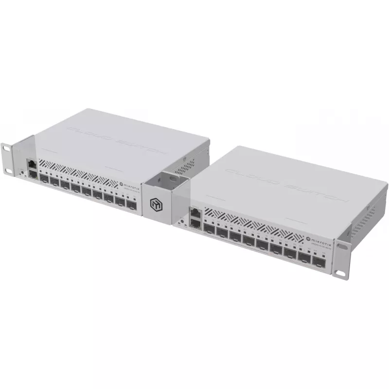 Montavimo kronšteinas MikroTik RMK-2/10, skirtas CSS610-8G-2S+IN ir CRS109-8G-1S-2HnD-IN