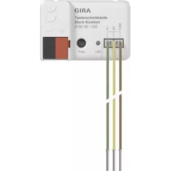 GIRA 519200 Tasterschnittst. 2f comfort KNX Secure (519200)