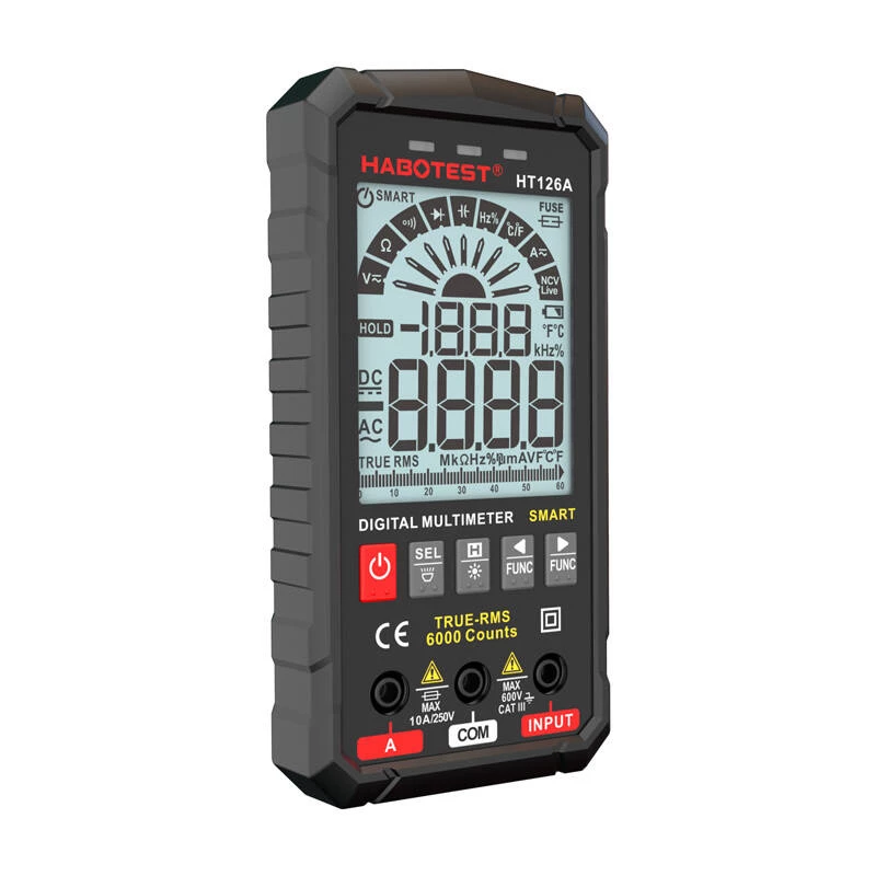 Habotest HT126A Skaitmeninis universalus multimetras