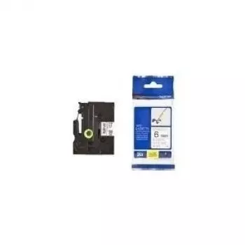 Brother TZFX221 Flexi Gloss Laminuota etikečių juosta – 9 mm lipnių etikečių juosta TZ