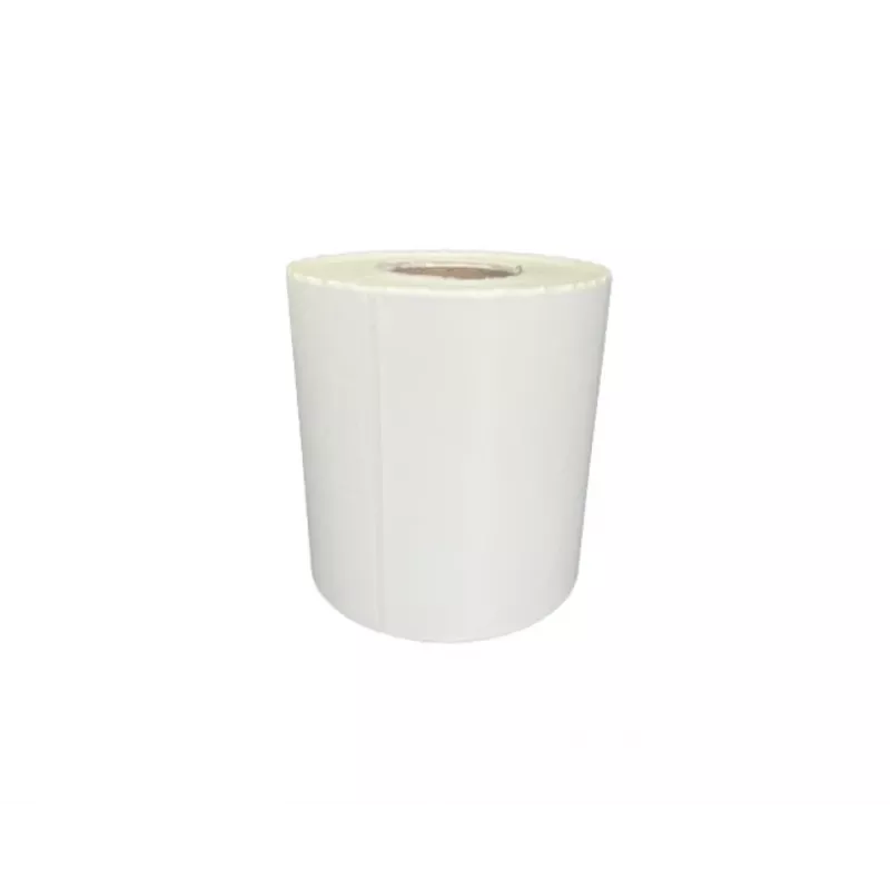 Termoetiketės BESTPAK 60 x 40 mm, tiesioginė termo, HotMelt klijai, 1000 etikečių rulone, baltos