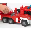 BRUDER MAN gaisrinis automobilis su sukamuoju kopėčių mechanizmu