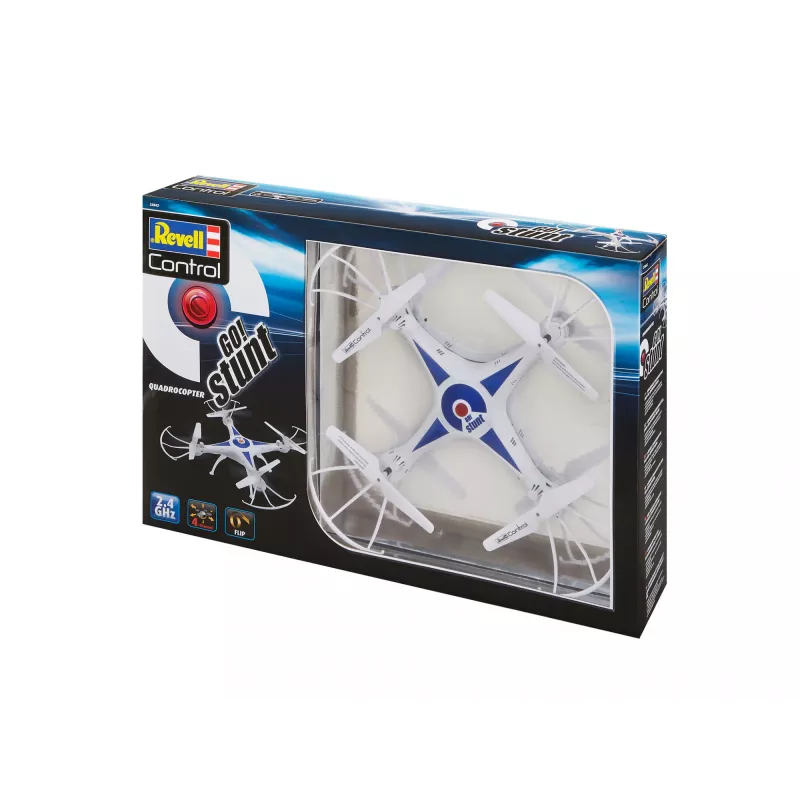 Revell GO STUNT 4 rotorių kvadrokopteris 380 mAh Mėlynas, Baltas
