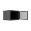 Stovo spinta 19 inch 9U 600x600 juoda