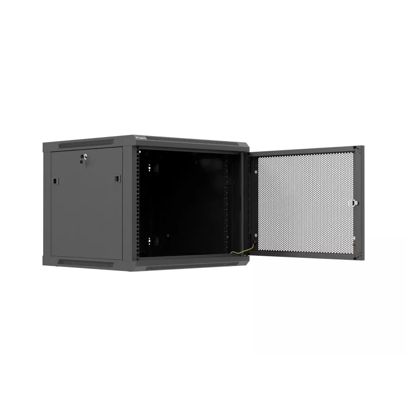 Stovo spinta 19 inch 9U 600x600 juoda