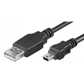 LogiLink USB ilginimo laidas USB A (M) – mini USB B (M) 1,8 m