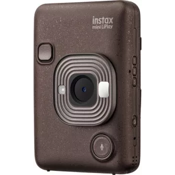 Momentinė spausdinimo kamera Fujifilm Instax mini LiPlay, 1/5 colio 2560×1920 CMOS, spaudiniai 86×54 mm, 2,7 colio TFT, Bronzinė
