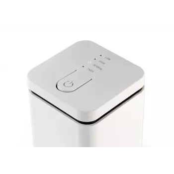 Aromos difuzorius Stylies ELARA/WHITE — garinamasis, iki 25 m², 2 h laikmatis, AC/baterija/USB, 1,3 W, 74×74×100 mm