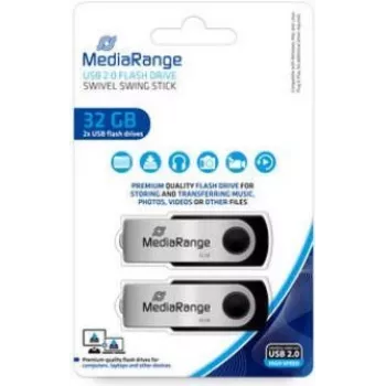 USB atmintukas MediaRange 32 GB USB Type-A 2.0 MR911-2 (2 vnt.)