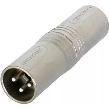 Neutrik NA3MM - garso invertavimo adapteris - XLR3 (M) į XLR3 (M)