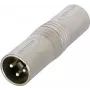 Neutrik NA3MM - garso invertavimo adapteris - XLR3 (M) į XLR3 (M)