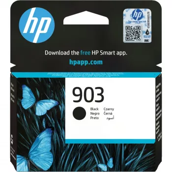 HP 903 Original juodas rašalo kasetė, juoda, 1 vnt., 300 puslapių