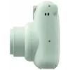 Momentinė kamera Fujifilm Instax Mini 12 Žalia – nuotrauka 86x54 mm, juosta 62x46 mm, 60 mm ekv. židinio nuotolis
