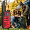 Nešiojamos racijos Baofeng BF-T25E — 16 kanalų, 0,5 W, Li-Ion 1400 mAh, rinkinys 2 vnt. (raudonos)