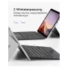 inateck klaviatūra Surface pilka, Surface GO 1-4 Com. QWERTZ