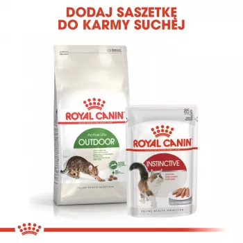 Sausas kačių ėdalas Royal Canin Active Life Outdoor 4 kg – suaugusioms, paukštiena, 30% baltymų, 20% riebalų