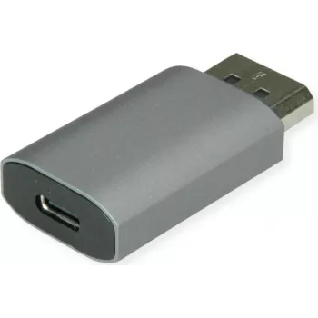 VALUE Display Adapter dvikryptis USB C - DP ST/BU - adapteris - skaitmeninis/duomenų (11.99.5957)
