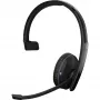 EPOS 1000896 Ausinės ant galvos Bluetooth Mono Juodos Triukšmo slopinimas