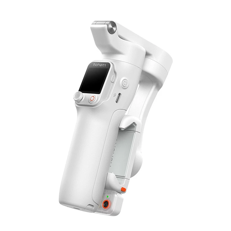 Hohem iSteady V3 Ultra (balta) – 3 ašių stabilizatorius su AI sekimu