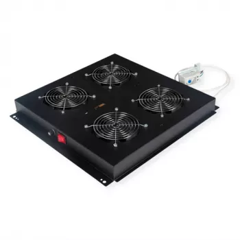 Vėdinimo įrenginys ROLINE 19IN DACHLÜFTEREINHEIT 4 Airflow Black – ROLINE 26.21.0246