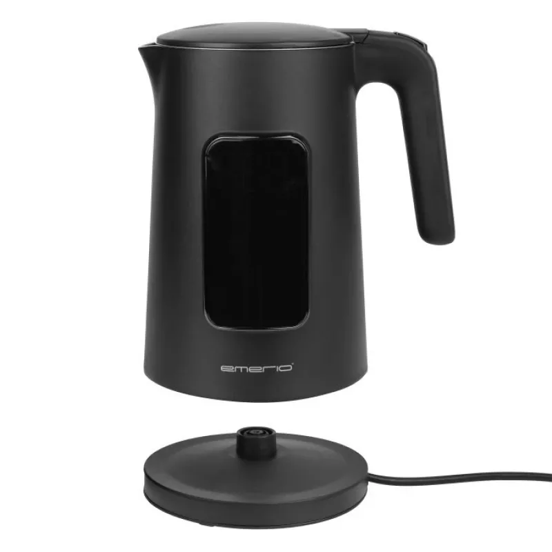 Elektrinis virdulys Emerio 1,7 l 2200 W juodas