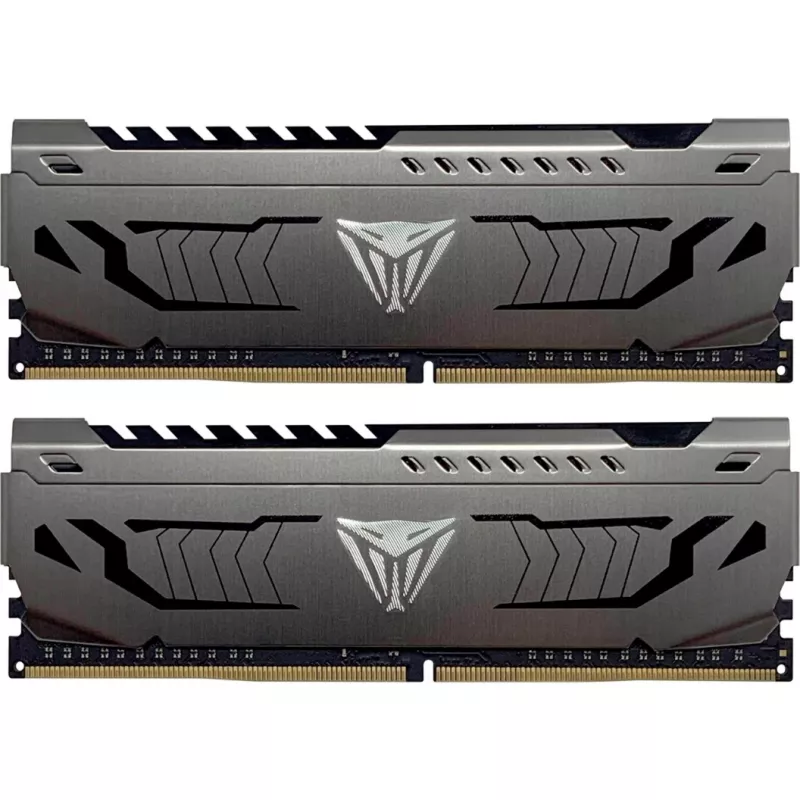 32 GB Patriot DIMM 3600 (2x 16 GB) Dual-Kit (grau, PVS432G360C8K, Viper Steel, INTEL XMP)