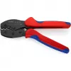 Krimpavimo replės Knipex PreciForce 975236 SB – izoliuotos rankenos, juoda, mėlyna, raudona