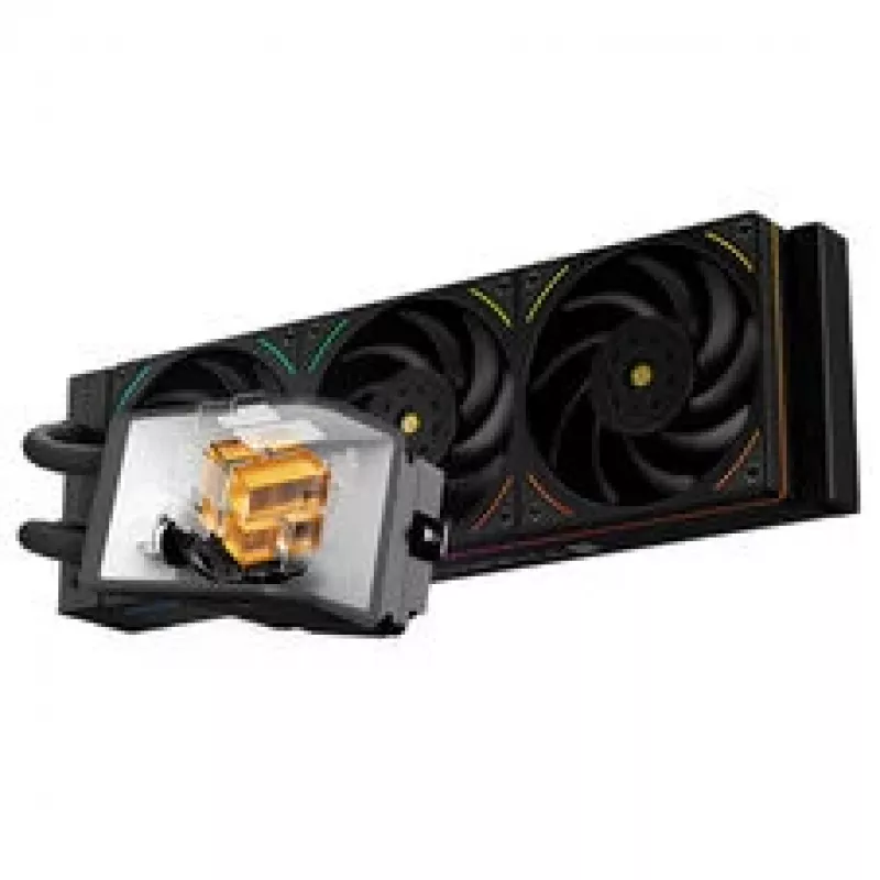 Thermalright Wonder Vision 360 UB ARGB AiO skysčio aušinimas, ARGB, 6,67 inch OLED ekranas – 360 mm, juodas