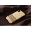 MAN&WOOD dėklas iPhone X/XS terra black – apsauginis užpakalinis dangtelis