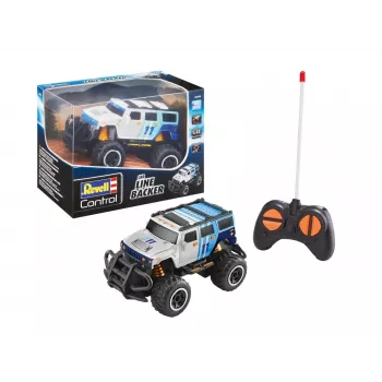 Automobilis Revell Line Backer REVELL – žaislinis modelis, juoda/mėlyna/balta, nuo 6 metų