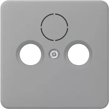 Jung dengiamoji plokštelė antenos lizdui CD 561 SAT gr (CD561SATGR)