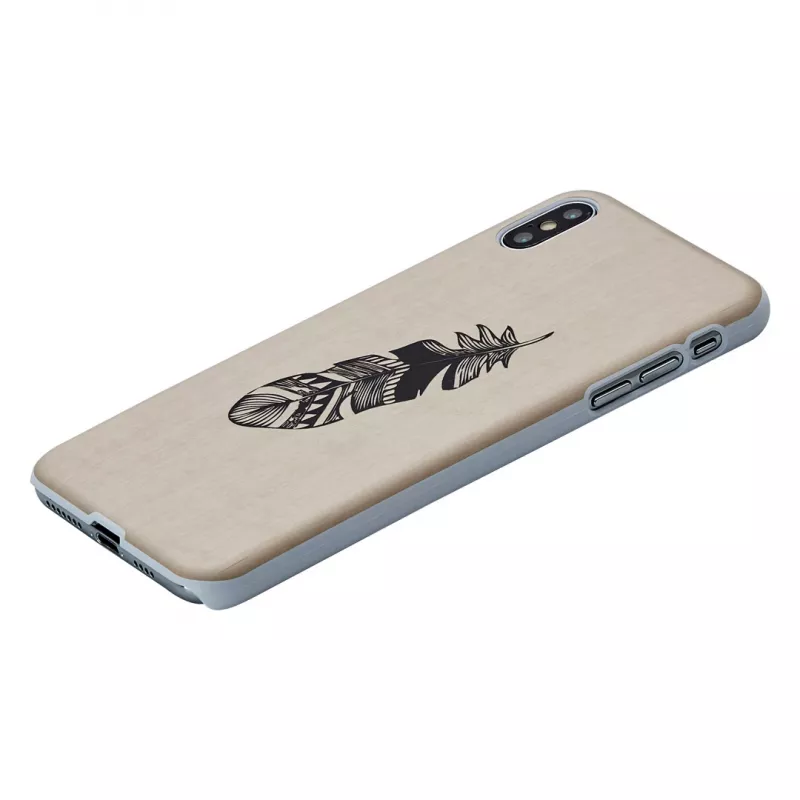 Apsauginis dėklas iPhone XS Max man and wood – Indian White