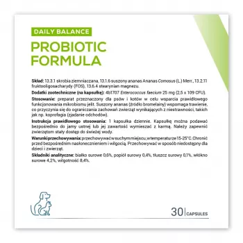 VETEXPERT Probiotic Formula – probiotikas šunims ir katėms – 30 vnt.