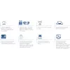 Prieigos taškas Grandstream GWN7670 – dviejų juostų 2.4/5 GHz Wi‑Fi 802.11ac, MU‑MIMO, PoE, 2x RJ‑45, palaiko 256 vartotojus, montavimas ant sienos, baltas
