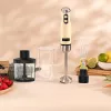 Panardintuvas CECOTEC Power Mixer RetroYellow 1200MAX Cream&Crush, 1200 W, keli greičiai, tešlos kabliukai ir plaktuvai