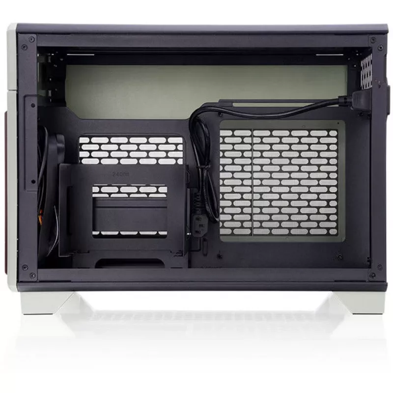 Mini korpusas THERMALTAKE TR100 WS Matcha Green, kompaktiškas dizainas, mini-ITX/microATX palaikymas