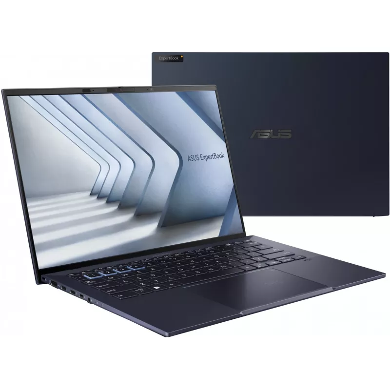 ASUS ExpertBook B9 OLED B9403CVAR-PP1735X nešiojamas kompiuteris, Intel Core 7 150U, 35,6 cm (14 col.) WQXGA+ OLED, 16 GB LPDDR5x, 512 GB SSD, Wi-Fi 6E, Windows 11 Pro, juoda