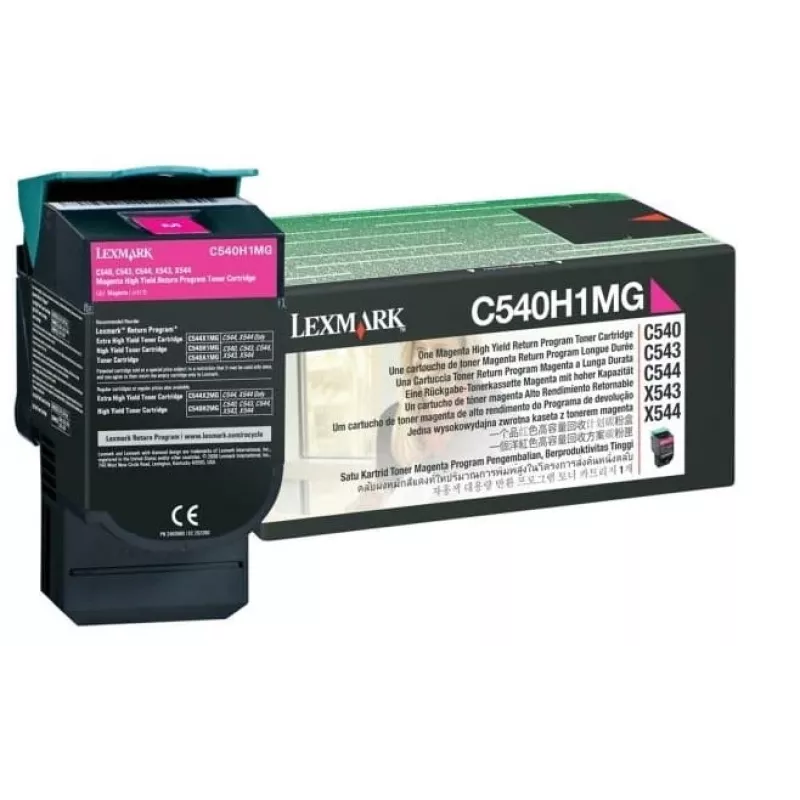 Originalus Lexmark C540H1MG dažų kasetė (magenta), skirta C540, C543, C544, C546, X543, X544, X546, X548