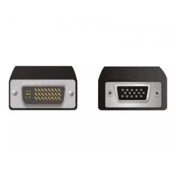 Adapteris VGA 15pin moteriškas į DVI 24+5 vyriškas DeLOCK 65016